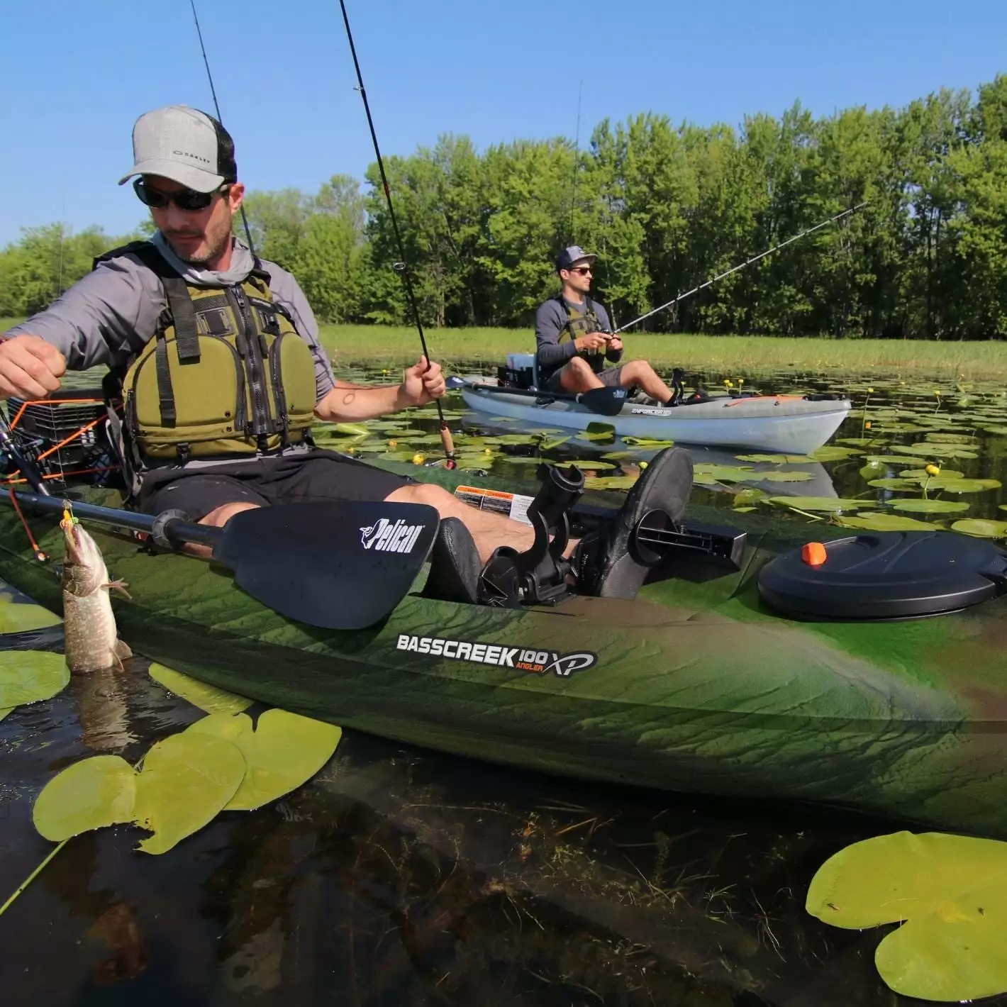Pelican Sport Basscreek 100XP Angler Fishing Kayak 4 Pelican Sport Basscreek 100XP Angler Fishing Kayak - Image 2