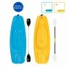 Pelican Sport Combo - 2 Solo Kids Kayaks With Paddles - Yellow/Blue -Cheap Pelican Sport Store Combo Solo Jaune Bleu Poignee TOP
