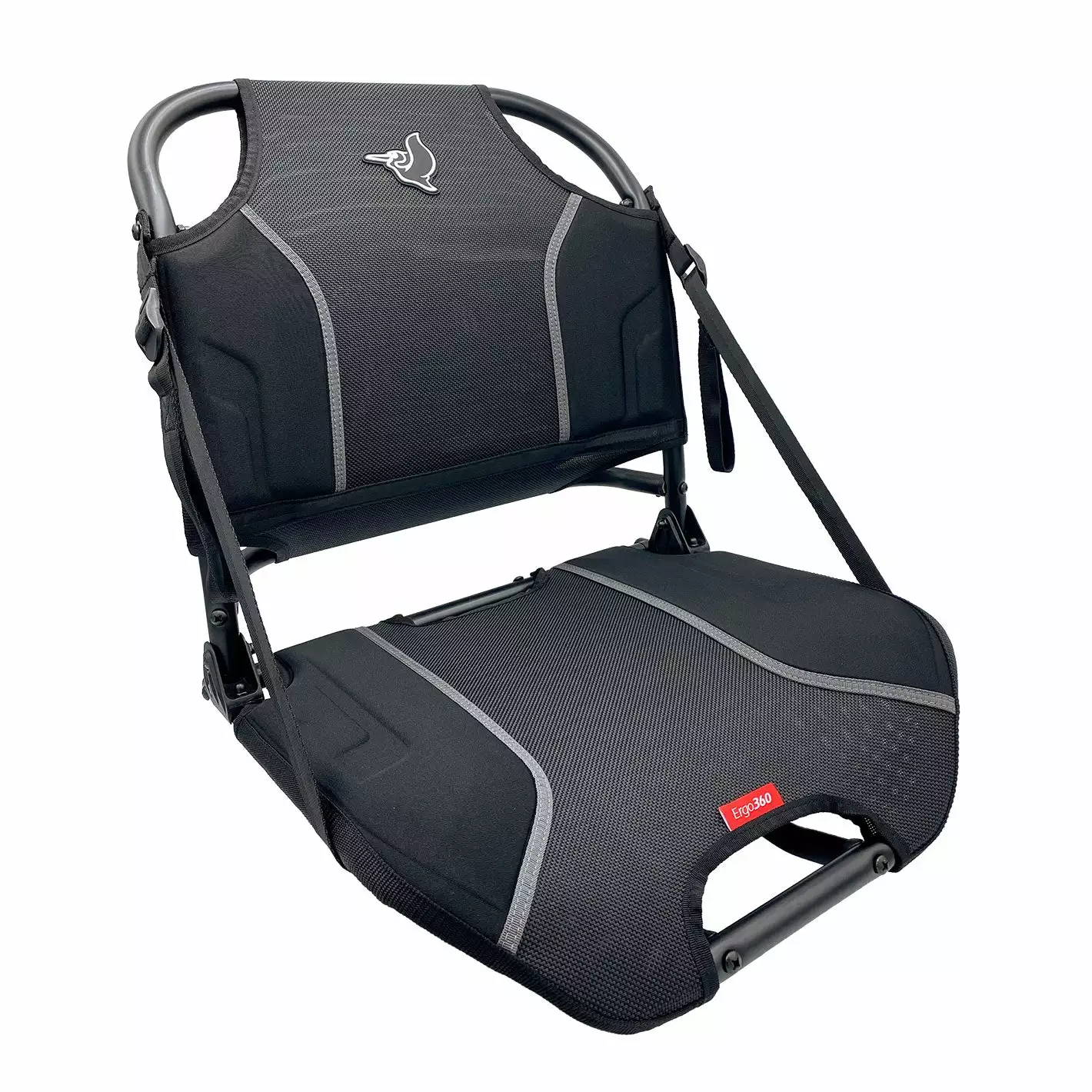Pelican Sport Folding Seat With Ergo360 Cushion - Black 2 Pelican Sport Folding Seat With Ergo360 Cushion - Black